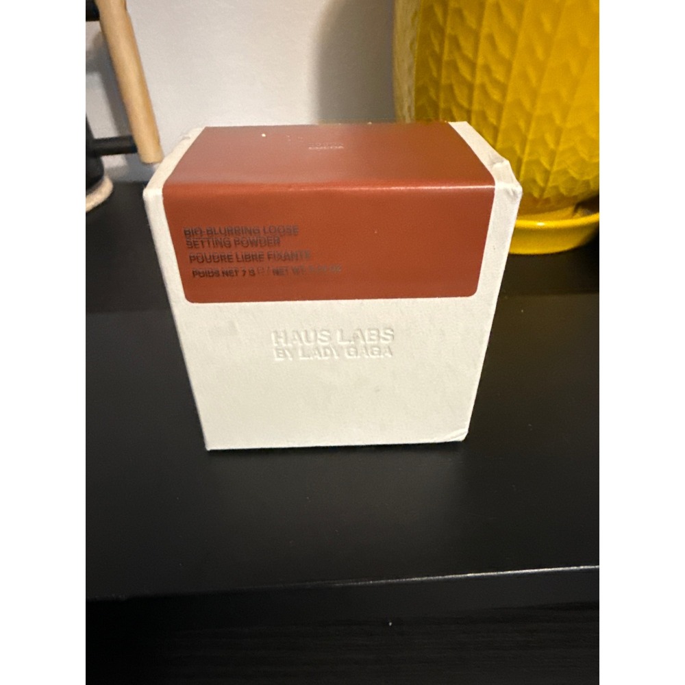 Haus Labs by Lady Gaga Bio-Blurring Loose Setting Powder Deep Cocoa 7g New